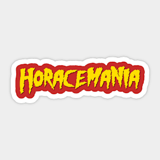 Horacemania Red Sticker